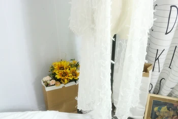 Kpop ROSE Fairy style alb moț de pene lungi pulover cardigan femei coreea temperament cu mâneci lungi pulovere subtiri