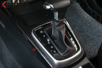 Pentru Kia Rio 4 X-line perioada 2018-2019 Mat din Fibra de Carbon Unelte de Schimbare Panou Decorative Autocolante Pe Masini Auto-styling Accesorii