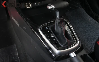 Pentru Kia Rio 4 X-line perioada 2018-2019 Mat din Fibra de Carbon Unelte de Schimbare Panou Decorative Autocolante Pe Masini Auto-styling Accesorii