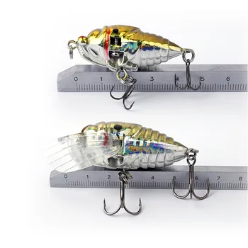 Regatul 2019 Noi Momeli de Pescuit 4cm 5.5 cm de Înaltă Calitate Topwater de Insectă Artificiali în Momeli Acțiune Bună de Pescuit, Momeli greier Nada