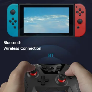 Wireless Bluetooth Controler de Jocuri pentru NS Comuta N-Comutator PRO Consola Dual Vibration cu Motor Turbo NFC Gamepad Joystick