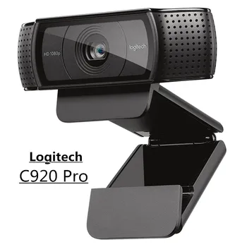Logitech C920 Pro 1080P Full HD Webcam cu ecran Lat de apeluri Video și de Înregistrare a Construi în Microfon Autofocus Camera Pentru Desktop sau laptop
