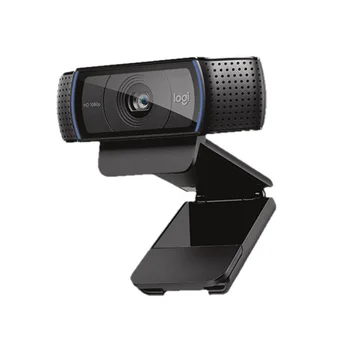 Logitech C920 Pro 1080P Full HD Webcam cu ecran Lat de apeluri Video și de Înregistrare a Construi în Microfon Autofocus Camera Pentru Desktop sau laptop