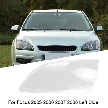 Mașina din Față Faruri Clear Lens Cover Abajur Shell Acoperire pentru Ford Focus 2005 2006 2007 2008