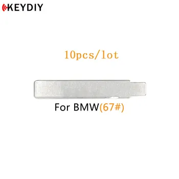 KEYDIY 10 buc/lot Martor de Metal Netăiat Flip KD/VVDI/JMD Telecomanda Cheie Tip tăiș #67 pentru BMW pentru MG NR. 67 HU92 Lama