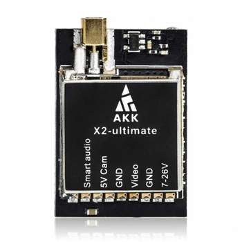 AKK X2-ultimate Internaționale 25 mw/200mW/600mW/1200mW 5.8 GHz 37CH FPV Transmițător cu Smart Audio pentru Modelele RC Drone Parte Acc