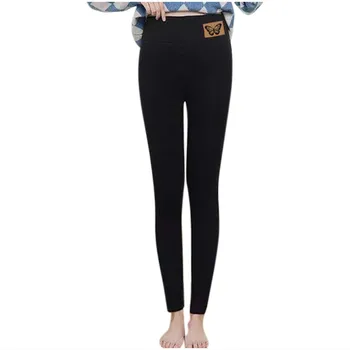 Femei De Talie Mare Pantaloni De Yoga Imprimare Cald Iarna Strâns Leggins Mujer Gros De Catifea Lână Cașmir Pantaloni Pantaloni Jambiere Штаны