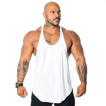 Oamenii Stringer Rezervor de Top Culturism Fitness bluze de corp Musculare Vesta Sport Tee de Baschet Topuri Plus Dimensiune M-3XL