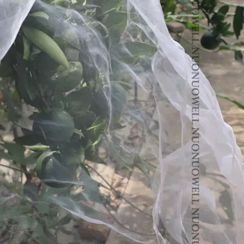 5m/lot 60Mesh Ferma cu efect de Seră Nailon Grădină Compensare Culturile de Insecte Pest Control Proteja Gradina de Legume Net Pest Reject Plasă Net