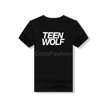Stil de moda TEEN WOLF Scrisori de Imprimare Femei T-shirt Doamna Tricouri femei grunge estetice tumblr sloganul pastelate estetice goth tee top