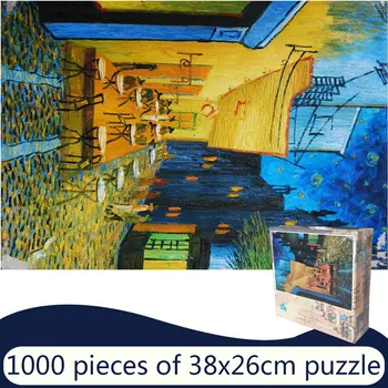 1000 de bucăți Mini puzzle 38x26 cm Asamblarea imagine puzzle-uri de Peisaj jucării pentru adulți, jocuri pentru copii, Jucarii educative Gif