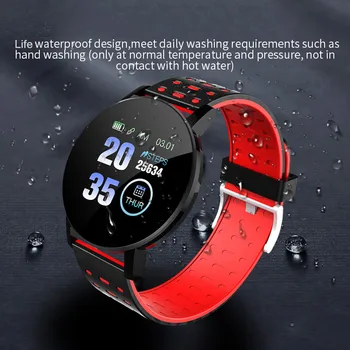 Ceas inteligent 2020 Bărbați 119Plus Fitness Ceas Femei Smartwatch rezistent la apa Ceasuri Inteligente Magic Band Android IOS Montre Intelligente