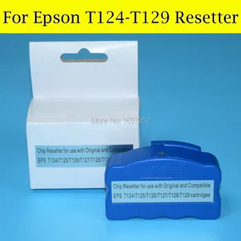 1 buc Chip Resetat Pentru Epson T126 T127 T128 T129 WF-7010/WF-7510/WF-7520/WF-3540/WF-3520 Printer
