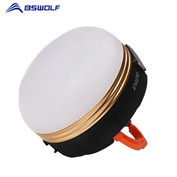 BSWolf Portabil Camping în aer liber de Iluminat Multi-funcția de CONDUS Reîncărcabilă Camping Lumina USB Magnet de Urgență Cortul Lampa de 300ML