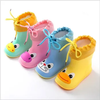 Cizme de ploaie copii, Pantofi pentru Copii Toddler Girls Rainboots Copil Desene animate baieti Pantofi Pantofi de Apă rezistent la apa de Ploaie Boot