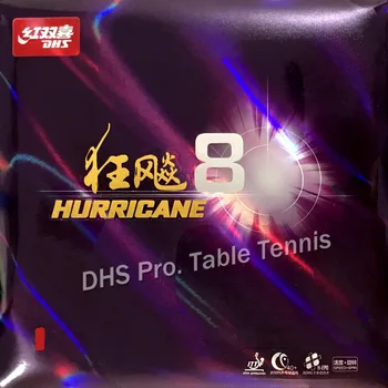 DHS Hurricane8 Uragan 8 Pips-La Tenis de Masă de Cauciuc Cu Burete