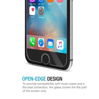 Ascromy 10BUC / Lot Pentru Apple iPhone 8 7 6 5 5S 6S SE XR XS 5C X 10 Ecran Protector Sticla de Protecție de Film de verre trempe