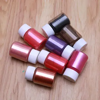16Colors 10g Rășină Colorant Pulbere Mica Pigmenți Perlate Kit Vopsea Rășină Epoxidică Rășină DIY Culoare Tonifiere a Face Bijuterii