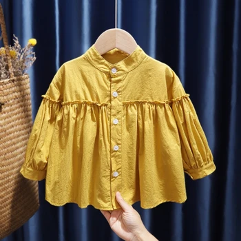 Copilul Fete Bluze De Primavara Toamna Copii Cu Maneca Lunga Tricouri Bumbac Topuri Drăguț Pentru Copii Baby Girl Haine