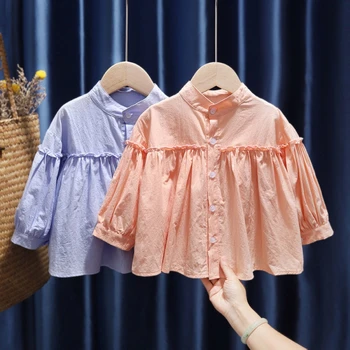 Copilul Fete Bluze De Primavara Toamna Copii Cu Maneca Lunga Tricouri Bumbac Topuri Drăguț Pentru Copii Baby Girl Haine