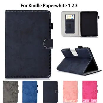 Caz Coperta pentru Amazon Kindle Paperwhite 1 2 3 2013 2016 Caz pentru Kindle Paperwhite 6 inch e-book Funda Tableta Capa