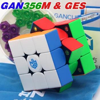 Puzzle Magic GANCUBES GAN 356 XS 356M GAN3x3 356 M GAN356 X v2 GAN356XS Magnetice Non Magnetice Cub 3x3x3 Viteza poftă de mâncare de Puzzle Jucărie
