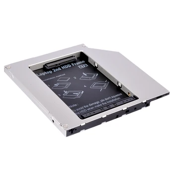 DeepFox de Aluminiu al 2-lea HDD Caddy 9.5 mm SATA 3.0 2.5