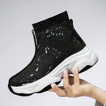 Adidasi pentru Femei de Cauzalitate Pantofi de Moda Cizme de Ploaie Impermeabil Pantofi pentru Femeie Încălțăminte din Cauciuc Cizme Glezna Cizme de Ploaie Sapato Masculino