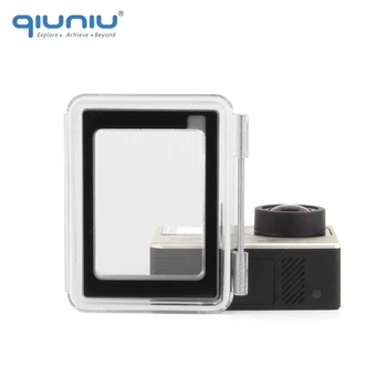 QIUNIU Pentru GoPro Accesorii Transparent rezistent la apa Touch Screen Virus Caz Înlocuirea Capacului pentru GoPro Erou 4 Locuințe Caz