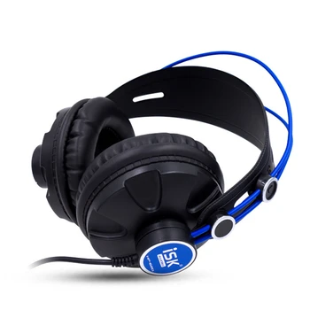 Pro Monitor de Studio DJ Căști ISK HP680 Dinamic 1200mW Puternic Peste Ureche Căști de Anulare a Zgomotului Căști HiFi Auriculars