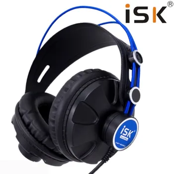 Pro Monitor de Studio DJ Căști ISK HP680 Dinamic 1200mW Puternic Peste Ureche Căști de Anulare a Zgomotului Căști HiFi Auriculars