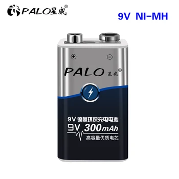Încărcare rapidă 9V Baterie de 9v 6f22 baterie Li-ion, Ni-MH, Ni-CD baterii+2 buc 9v Ni-MH baterie Reîncărcabilă Scăzut de auto-descărcare de gestiune