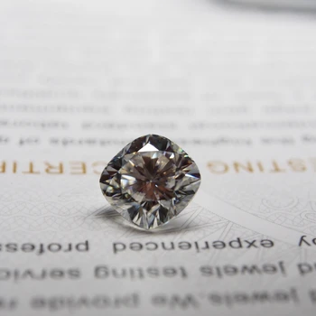 3.5*3.5 mm DEF pernite Alb Moissanite Piatra Liber Moissanite Diamant 0.19 carate moissanite