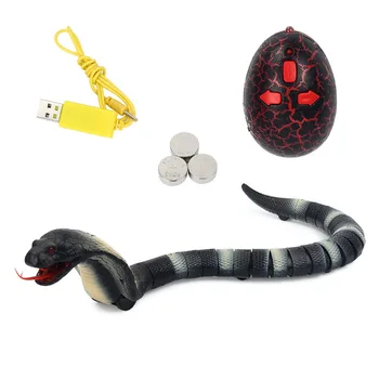 Infraroșu Control de la Distanță Cobra Șarpe de Jucărie RC Simulare Animal Surpriză Truc Sperie Rău Safari Grădină Recuzită Glumă Glumă Cadou