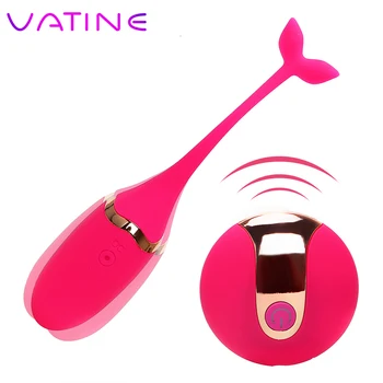 VATINE Adult Produse Exercitii Vaginale Vibratoare Ou Jucarii Sexuale pentru Femei pentru Orgasm Stimulator USB Reîncărcabilă Kegel Mingea