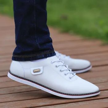 Moda Mocasini de Mers pe jos de Încălțăminte Tenis Feminino în aer Respirabil Adidași Bărbați din Piele PU Business Casual Pantofi pentru bărbați fgb