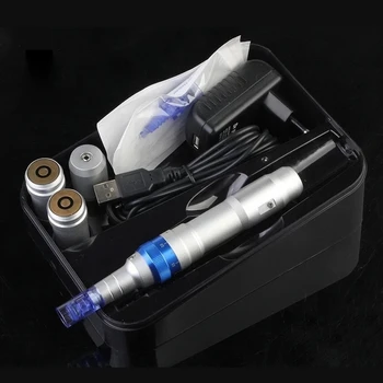 Electric Derma Roller Dr. Pen A6 Reîncărcabilă Auto Micro Wireless Ac Microneedling Mașină Ștampila Derma MTS o baterie