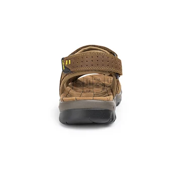 YEINSHAARS Noua Moda de Vară de Agrement Plaja Barbati Pantofi de Înaltă Calitate, Piele naturala Sandale Sandale pentru Bărbați de Mari Dimensiuni 38-48