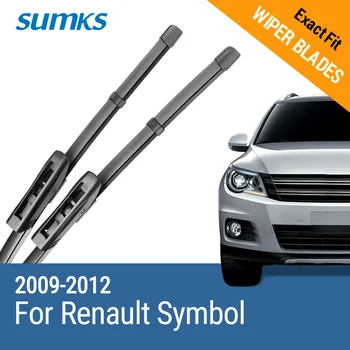 SUMKS Lamele Ștergătoarelor pentru Renault Symbol 24