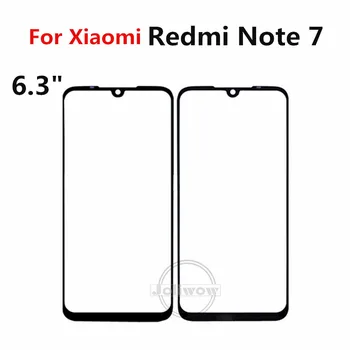 Pentru Xiaomi Redmi Nota 7 Atingeți Panoul de Ecran Panou de Sticlă Pentru Redmi nota 7 Note7 Fața Exterioară a Sticlei Înlocui Piesele de Reparare