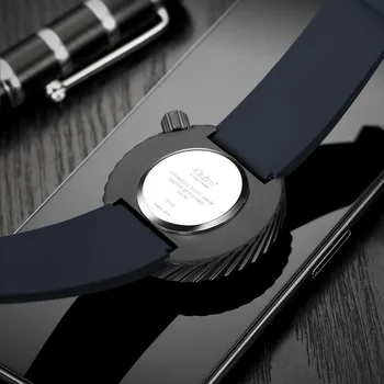 Moda Barbati Ceasuri Unice, Creative Mecanice Sens Design Ceas Masculin Ceas Curea Silicon Cuarț Încheietura Ceas Relogio Masculino