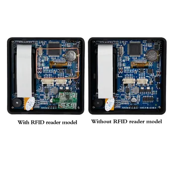 Upgrade-ul de Amprente Independent Controler de Acces 125KHz / RFID 13.56 MHz Tastatura Bord 500 de Utilizatori Smart Card Reader Timp de Afișare