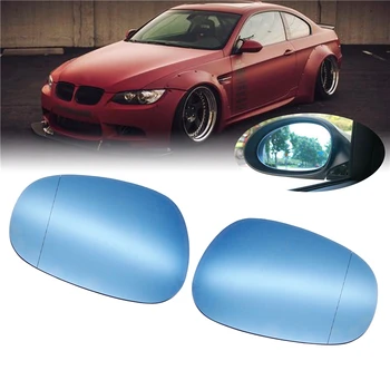 2 Buc Mașină Încălzită Usa Aripa Oglindă de Sticlă Albastră cu Unghi Larg Anti Orbire Stanga Dreapta Pentru BMW E90 E92 E93 2009-2012 Exterior Accesorii