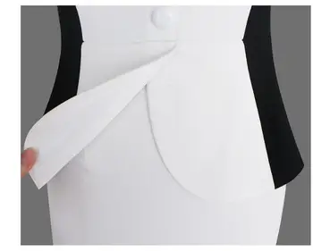 Rochie Formale Se Potriveste Doamnelor Uzura Birou De Lucru Cu Maneci Lungi Design De Epocă Rochii Elegante Blazer Bluze Rochie De Creion 2 Seturi De Piese