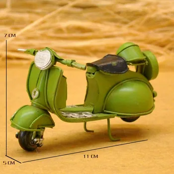 Home Decor Decor Meserii Figurine Epocă De Fier Metal Craft Mini Clasic Modele De Motociclete