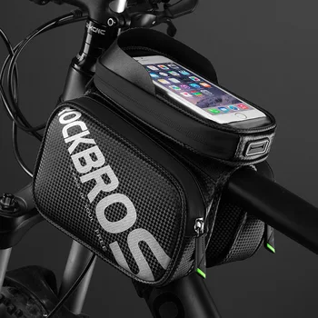 Sac biciclete Mountain bike Fața geantă de Șa Ecran Tactil cu suport pentru Telefon multifunctional rezistent la apa mtb buzunar accesorii pentru biciclete