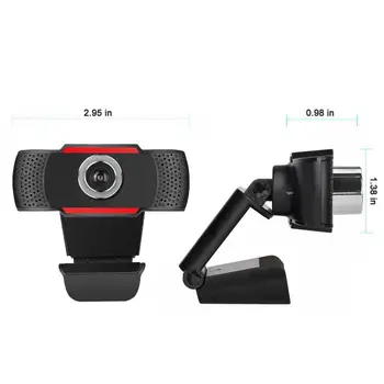 USB Webcam HD 720P/1080P Înregistrare Video Camera Web Live Camere pentru Microsoft HP Calculator cu Microfon, Webcam-uri On-line
