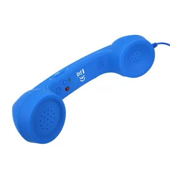 Kebidu 4 culori Clasic de 3,5 mm Confort Retro telefon Telefon Mic Difuzor Telefon Receptor Pentru iPhone rezistente la Radiatii Căști