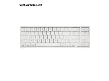 Varmilo MIYA 68MAC Tastatură Mecanică MAC/win sistem dual de la Tastatură pentru Acasă și la Birou pentru Apple White LED-uri Cherry MX Comutator