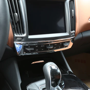 1 Buc Pentru Maserati Levante 2016 ABS Central de Control Modul de Acoperire Cadru Trim Autocolant Accesorii Auto